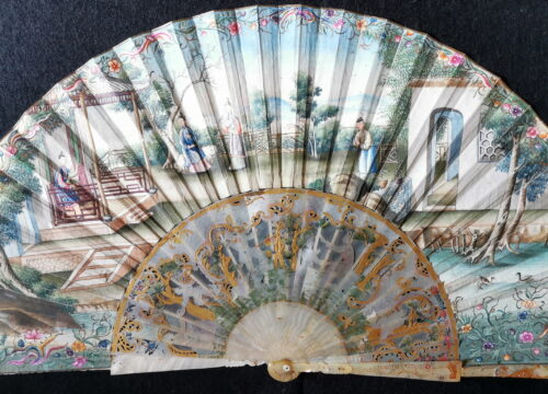 eventail-Compagnie-des-Indes-vers-1750-
